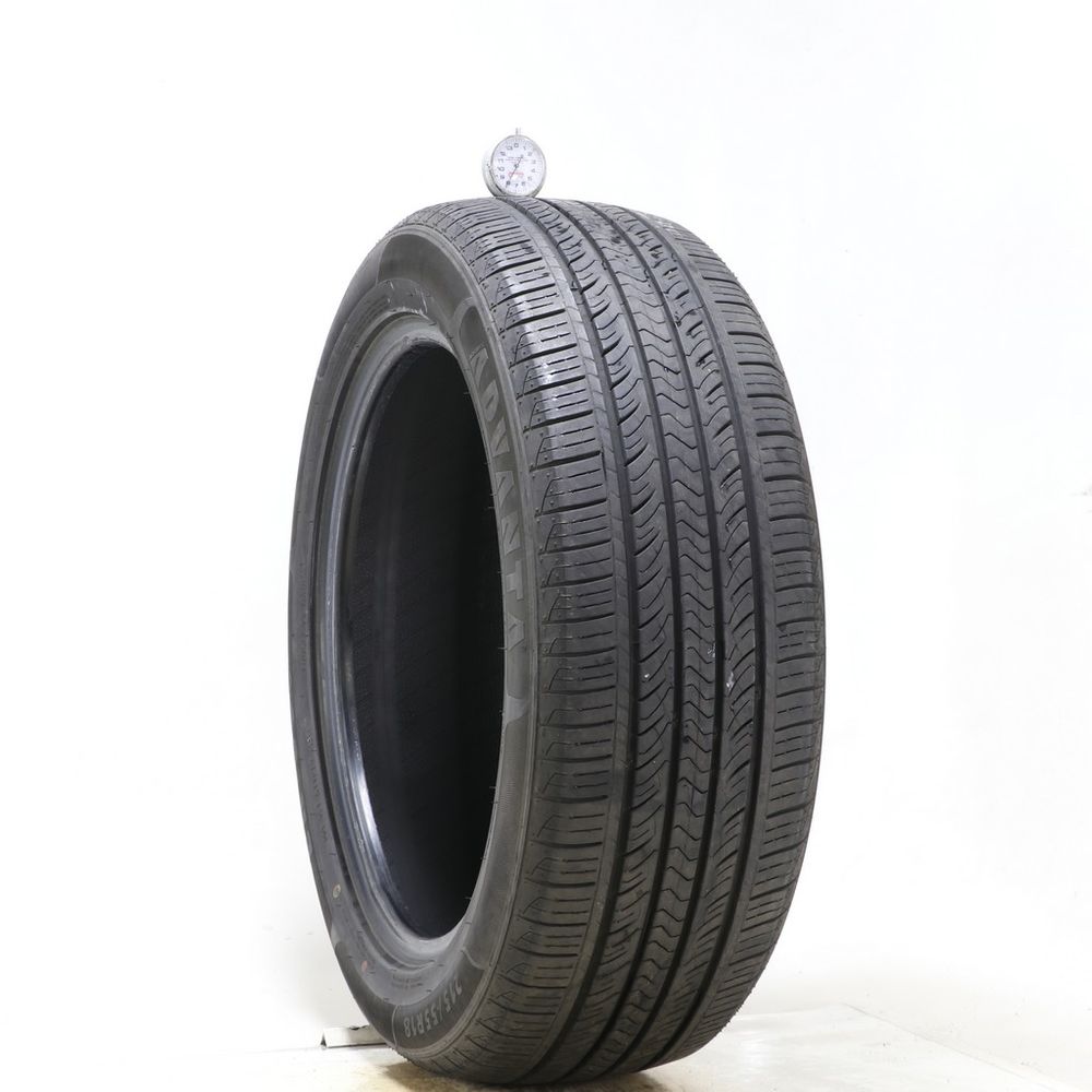 Set of (2) Used 215/55R18 Advanta ER-800 95H - 8-9/32 - Image 1
