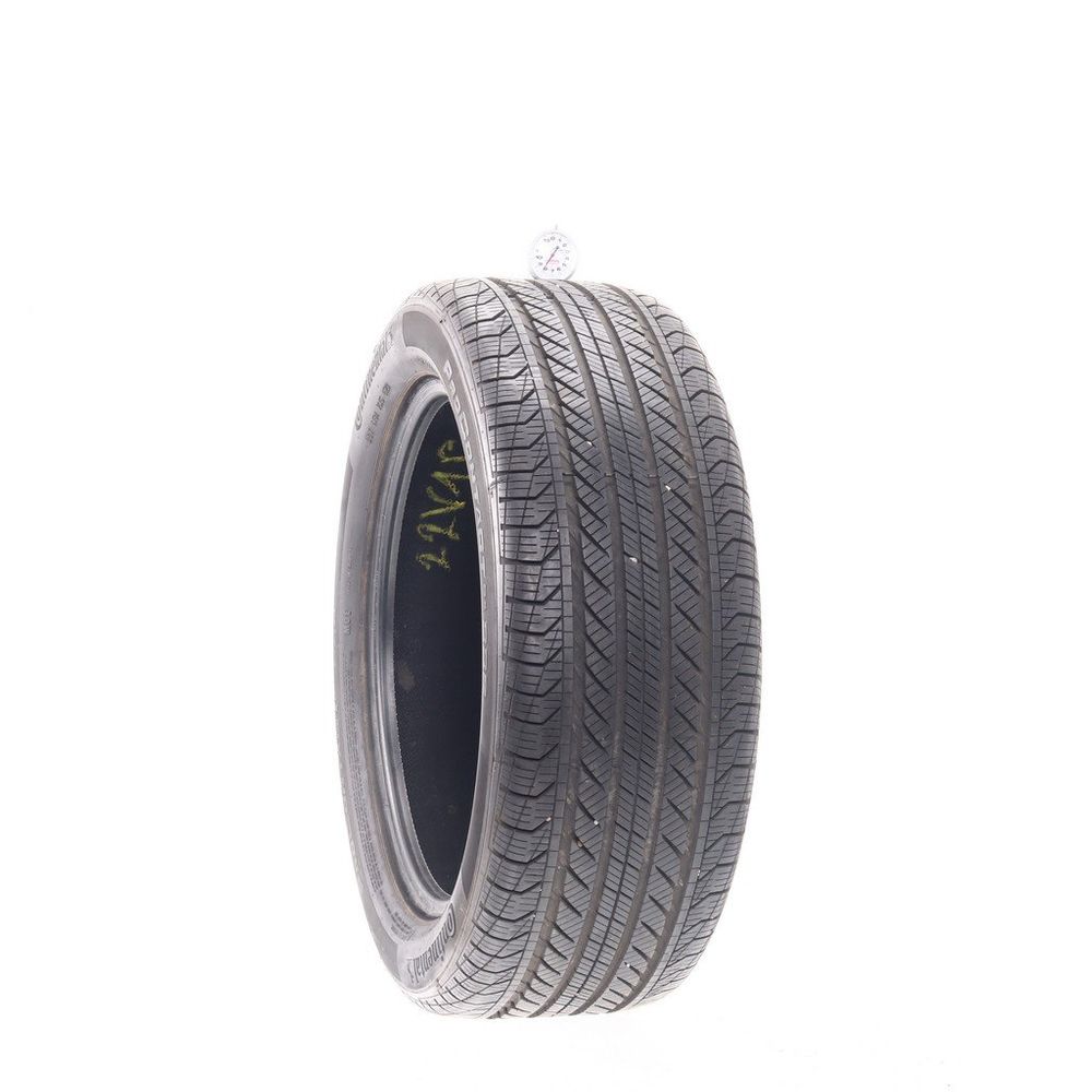Set of (2) Used 235/50R19 Continental ProContact GX SSR MOE 99H - 8/32 - Image 1