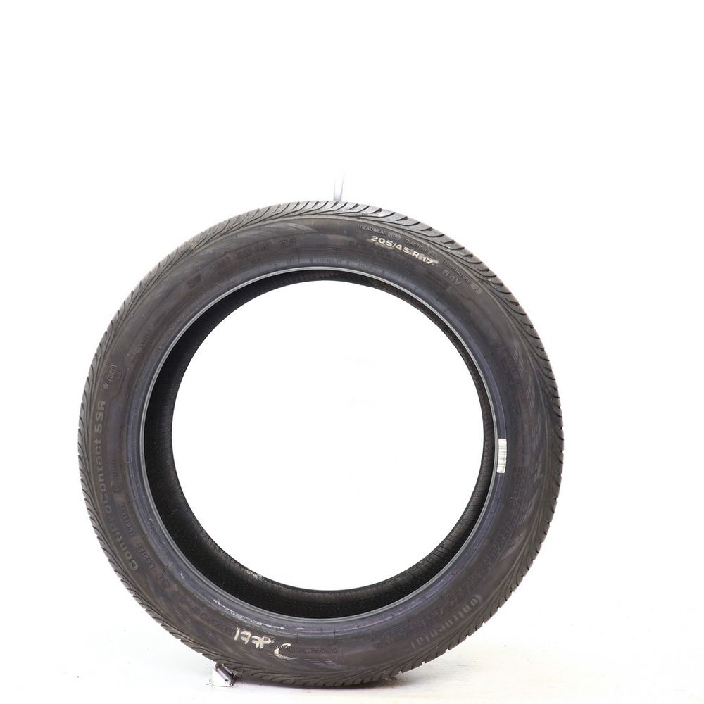 Set of (4) Used 205/45R17 Continental ContiProContact SSR 84V - 7.5-8/32 - Image 6