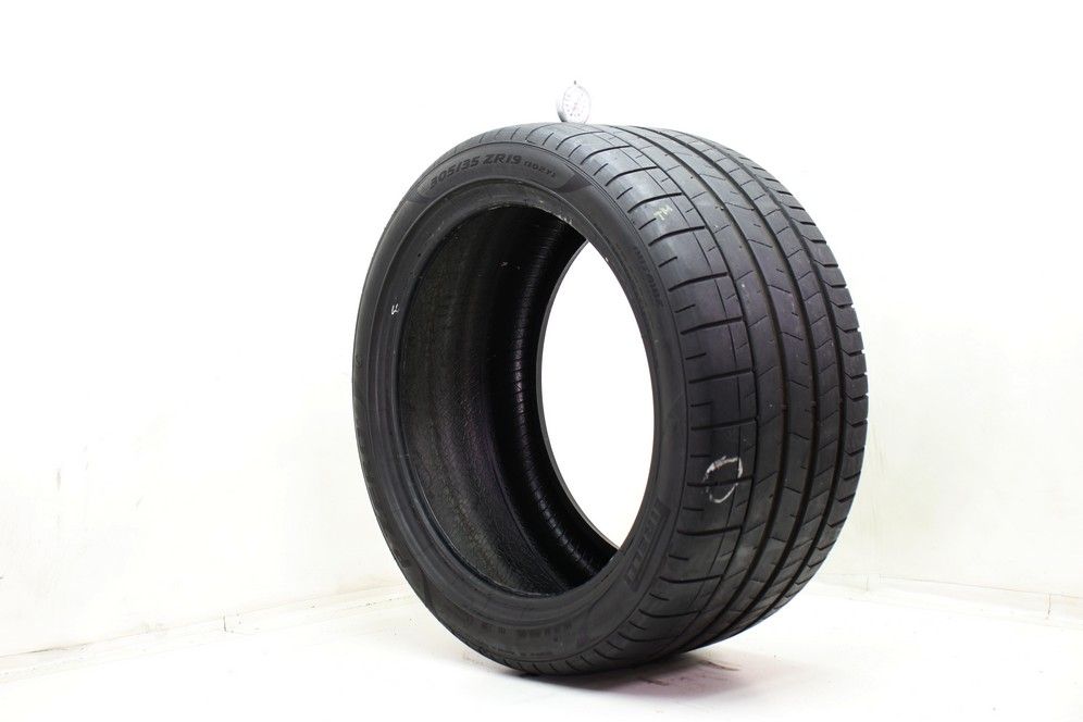 Set of (2) Used 305/35ZR19 Pirelli P Zero PZ4 L 102Y - 7.5-8/32 - Image 4