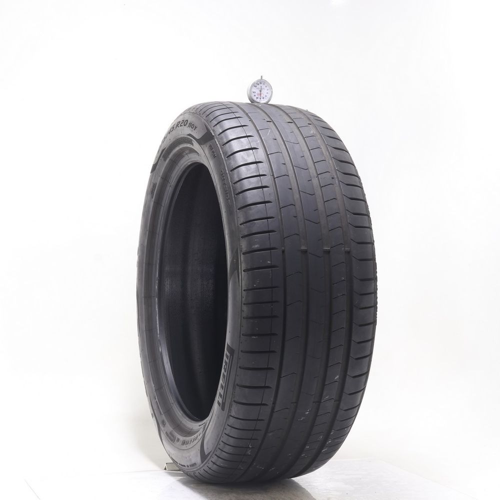 Set of (2) Used 275/45R20 Pirelli P Zero PZ4 Run Flat 110Y - 7-7.5/32 - Image 1