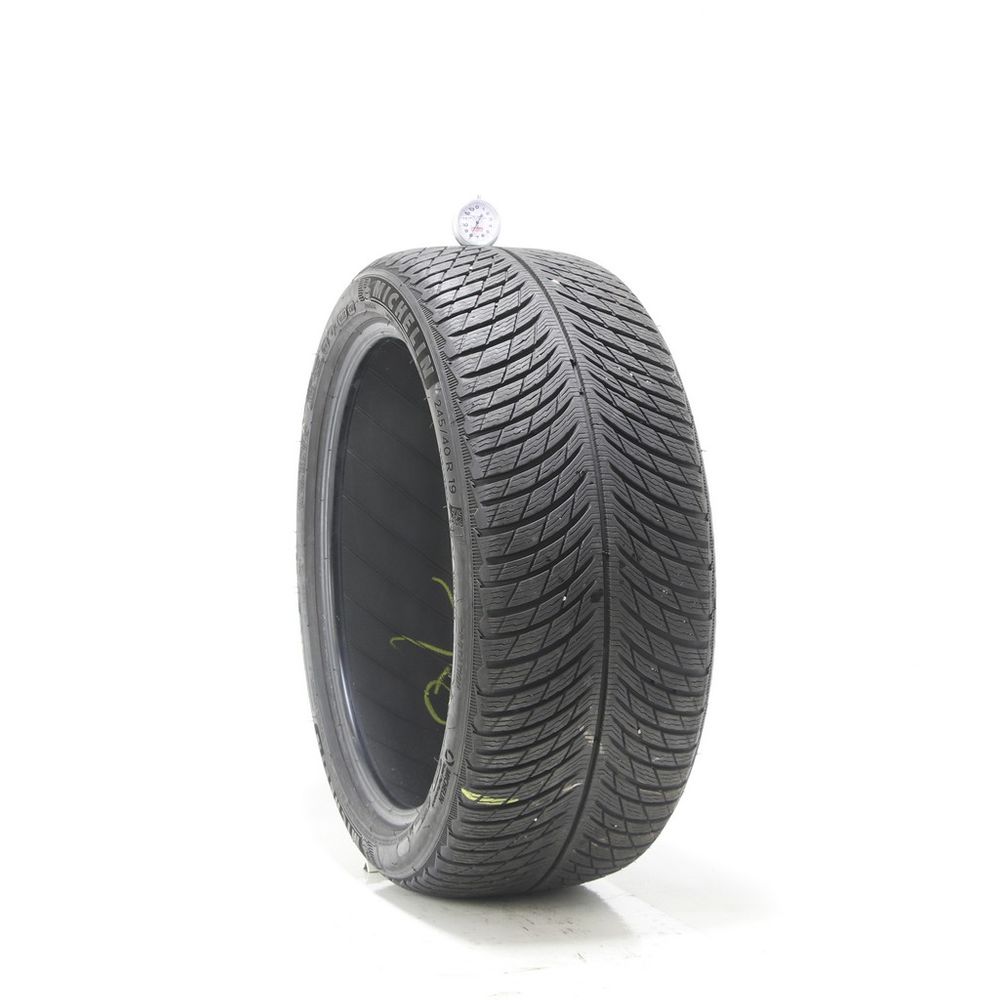 Used 245/40R19 Michelin Pilot Alpin 5 MO 98V - 8/32 - Image 1