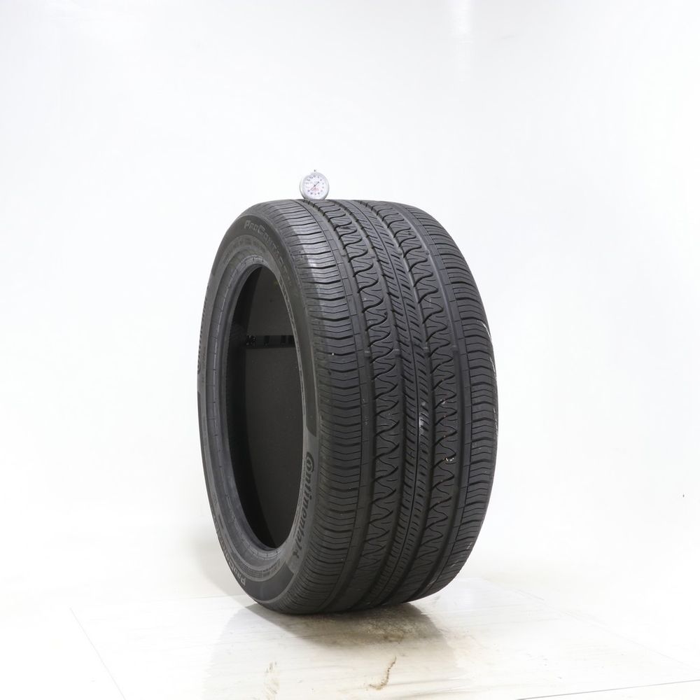 Set of (2) Used 285/40R19 Continental ProContact RX ContiSilent TSO 107V - 8.5/32 - Image 1