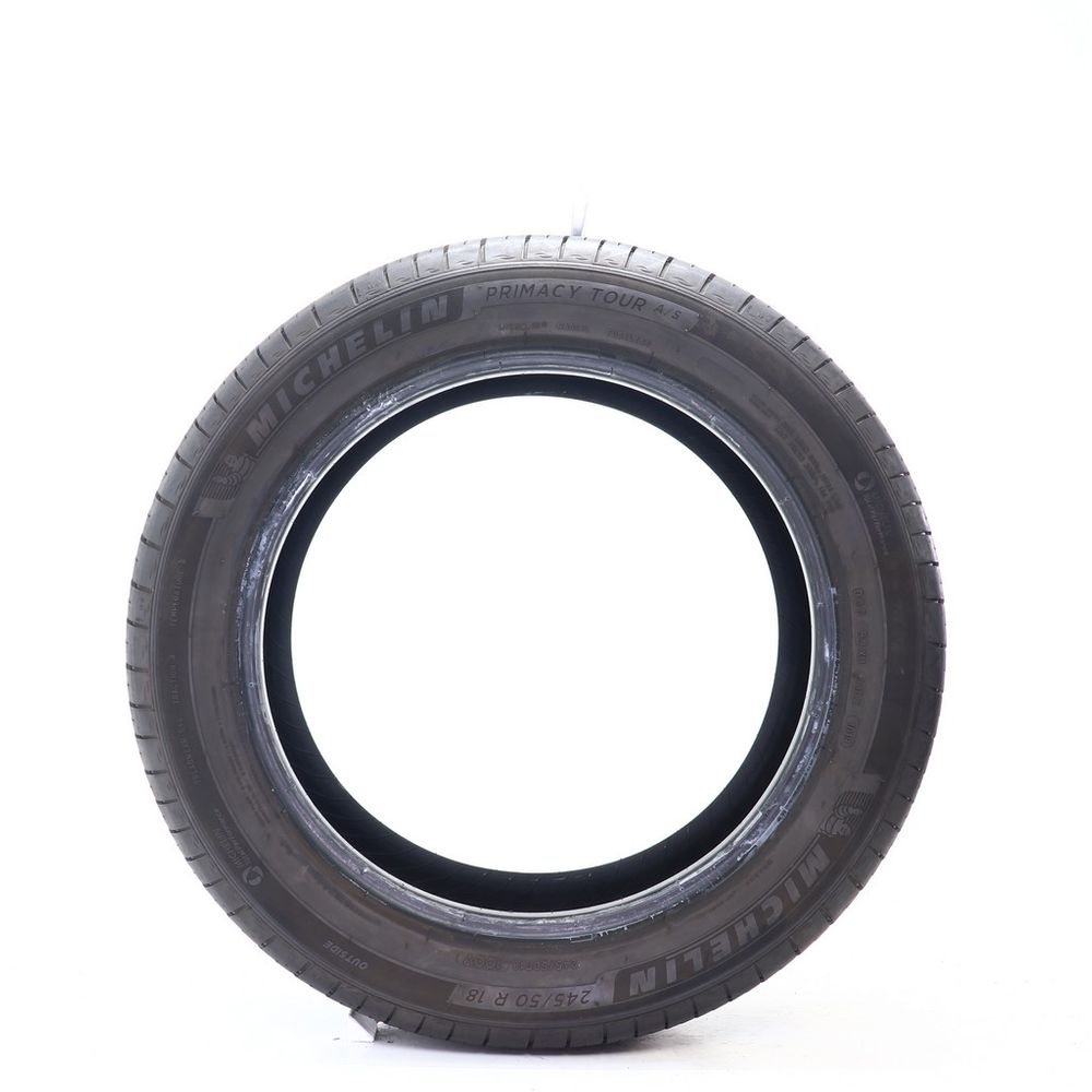 Set of (2) Used 245/50R18 Michelin Primacy Tour A/S 100V - 6.5-8/32 - Image 6