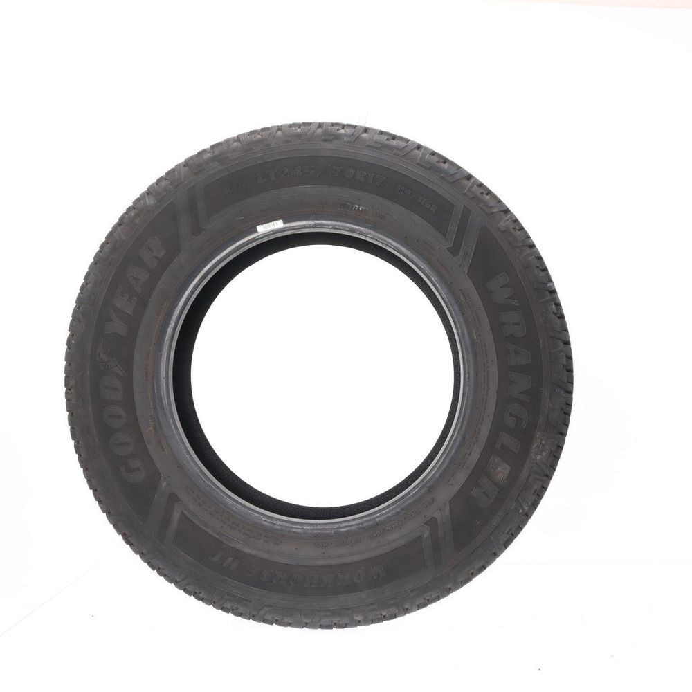 Set of (4) Used LT 245/70R17 Goodyear Wrangler Workhorse HT 119/116R E - 11-12.5/32 - Image 6