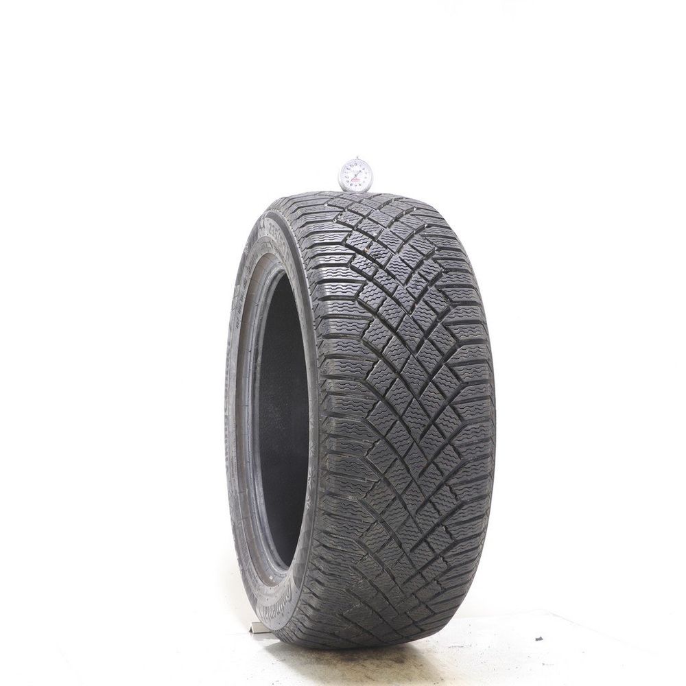 Set of (2) Used 235/50R17 Continental VikingContact 7 100T - 8.5-9/32 - Image 1