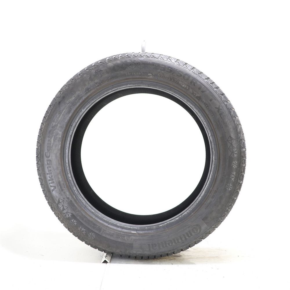 Set of (2) Used 235/50R17 Continental VikingContact 7 100T - 8.5-9/32 - Image 3