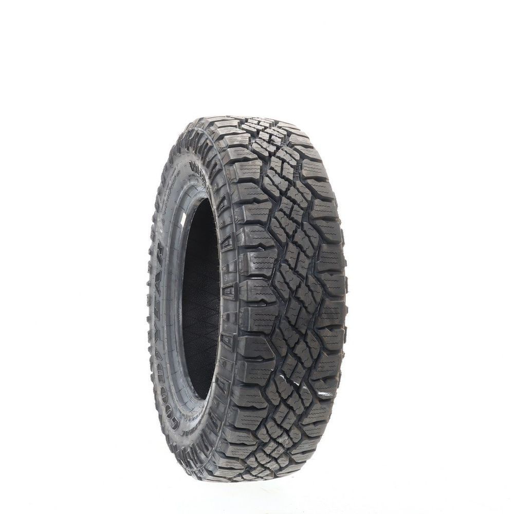 Set of (2) Driven Once 245/70R17 Goodyear Wrangler Duratrac 110S - 16/32 - Image 1