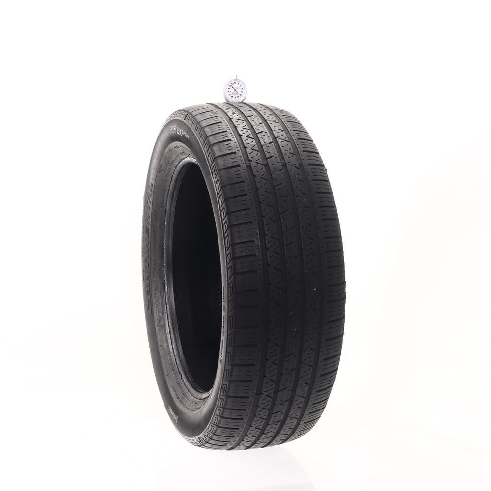 Set of (4) Used 235/55R19 Continental CrossContact LX Sport 101H - 5-6/32 - Image 1