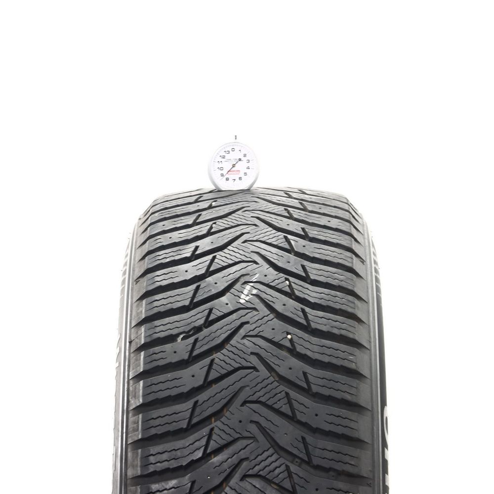 Set of (2) Used 235/60R18 Kumho WinterCraft SUV Ice WS31 Studdable 107T - 8.5-9.5/32 - Image 2