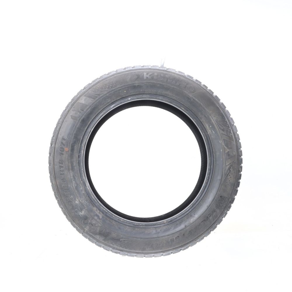 Set of (2) Used 235/60R18 Kumho WinterCraft SUV Ice WS31 Studdable 107T - 8.5-9.5/32 - Image 6