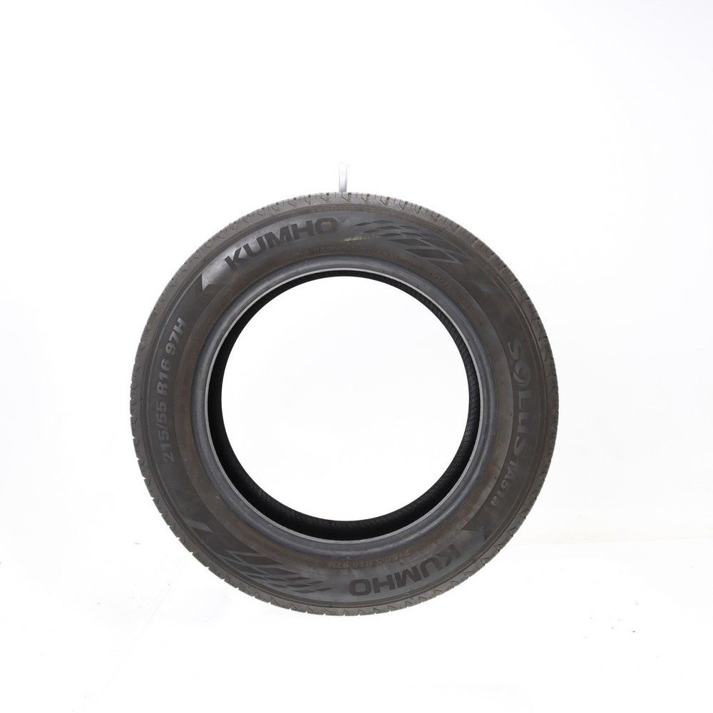 Set of (2) Used 215/55R16 Kumho Solus TA51a 97H - 8.5/32 - Image 3