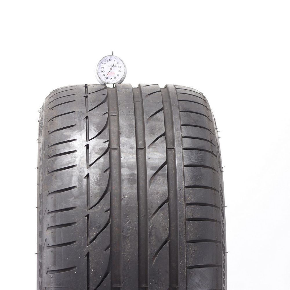 Set of (2) Used 285/30R19 Bridgestone Potenza S001 MOExtended 98Y - 8-9/32 - Image 2