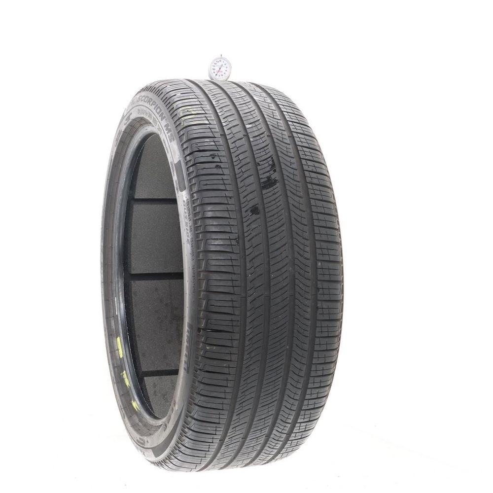 Set of (4) Used 285/40R23 Pirelli Scorpion MS LR PNCS 115Y - 8-8.5/32 - Image 1