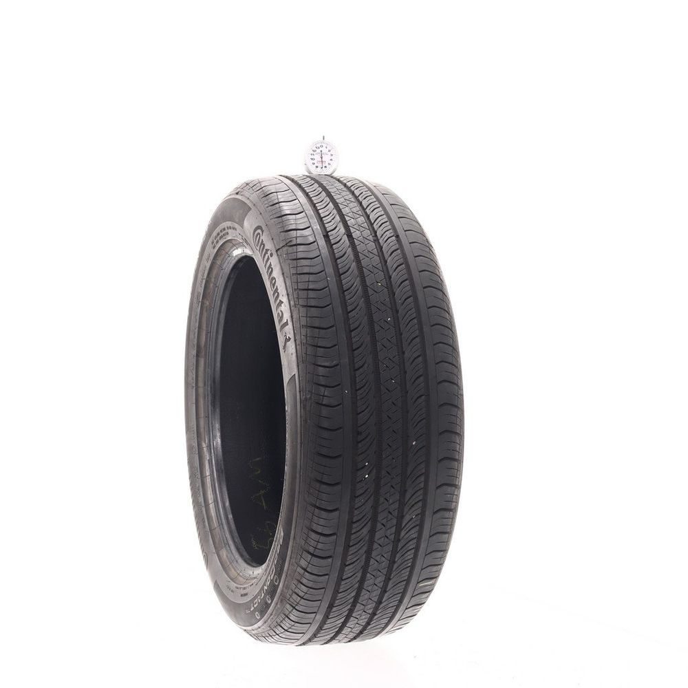 Set of (2) Used 215/55R17 Continental ProContact TX 94V - 6.5-8/32 - Image 1