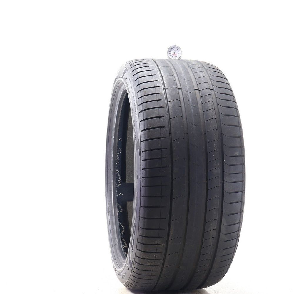 Set of (2) Used 305/35ZR21 Pirelli P Zero B PZ4 PNCS 109Y - 6.5-7/32 - Image 1