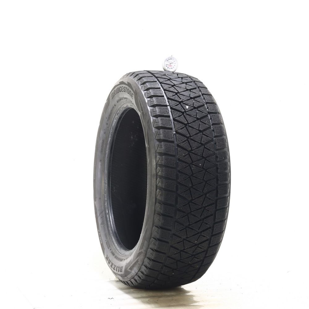 Set of (2) Used 235/55R18 Bridgestone Blizzak DM-V2 100T - 8.5-9.5/32 - Image 4