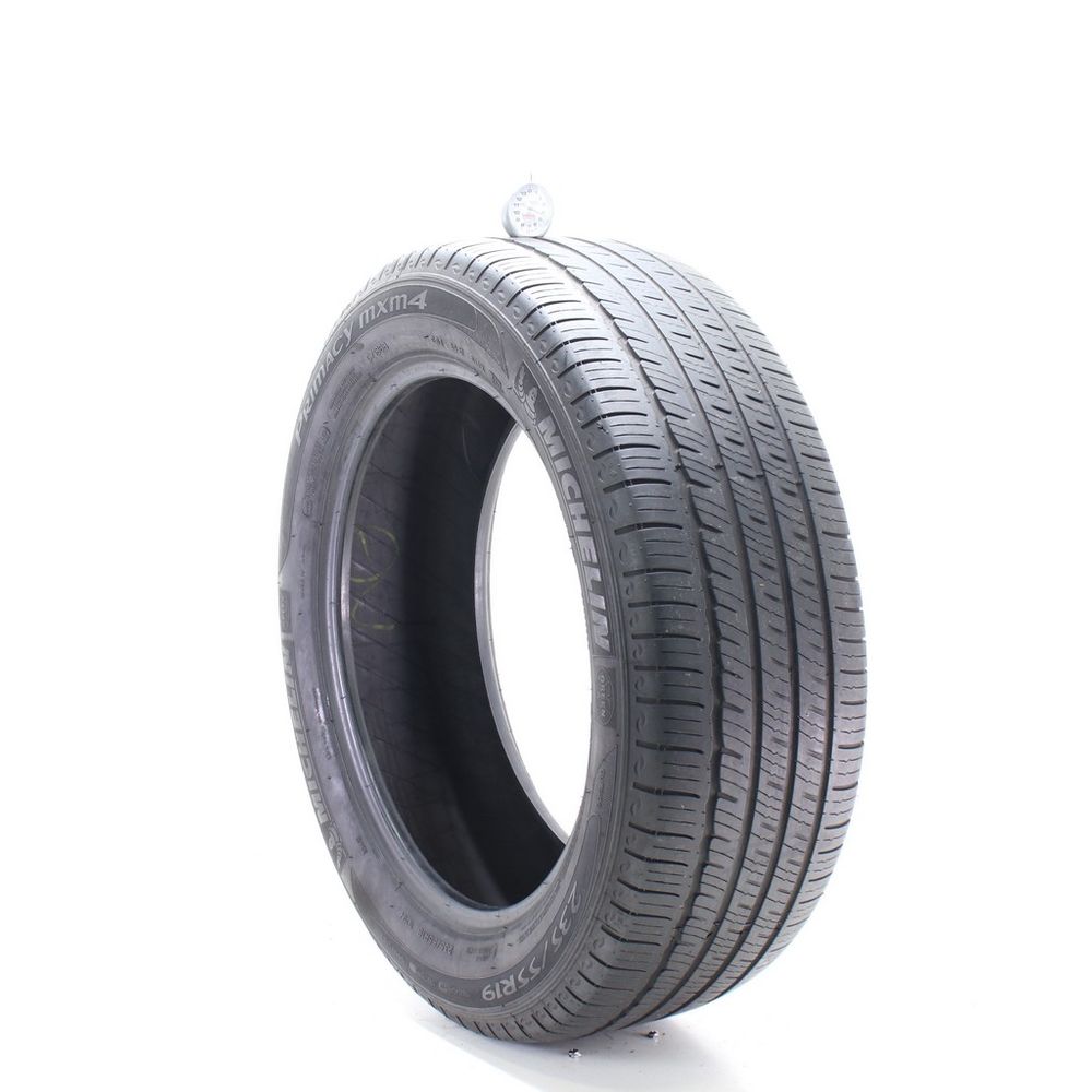 Set of (2) Used 235/55R19 Michelin Primacy MXM4 101H - 4.5/32 - Image 1