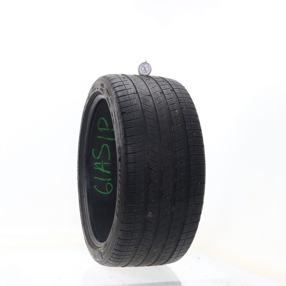 Set of (2) Used 295/35R21 Michelin Pilot Sport All Season 4 NEO 103V - 5.5-7/32 - Image 1
