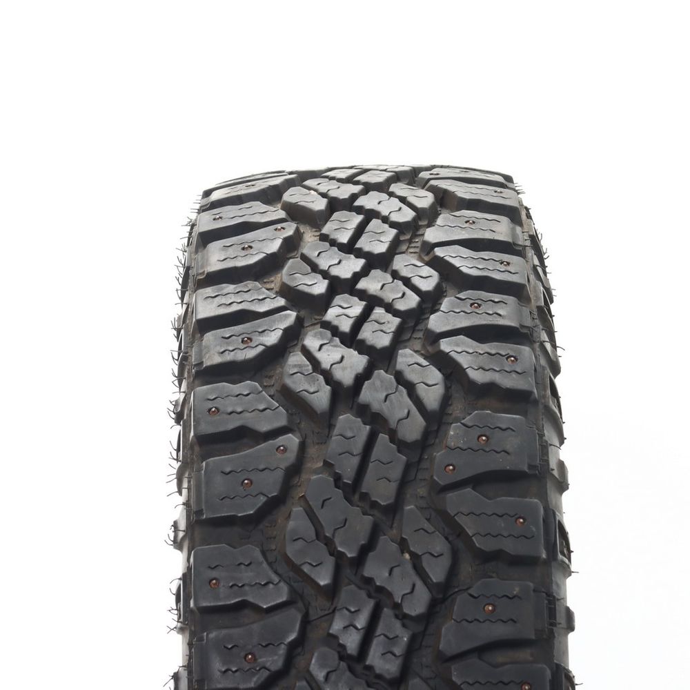 Used LT 245/70R17 Goodyear Wrangler Duratrac Studded 119/116Q E - 15.5/32 - Image 2