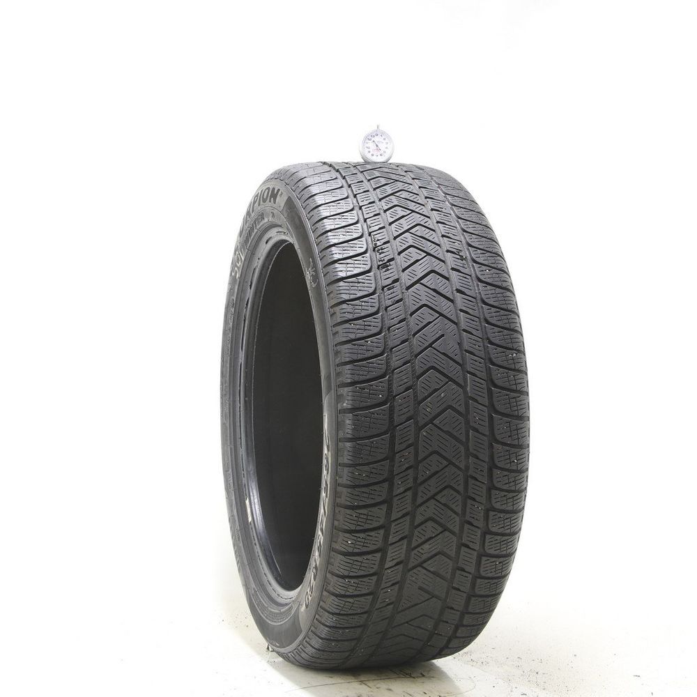 Set of (2) Used 265/45R20 Pirelli Scorpion Winter MO 108V - 5.5-6.5/32 - Image 1