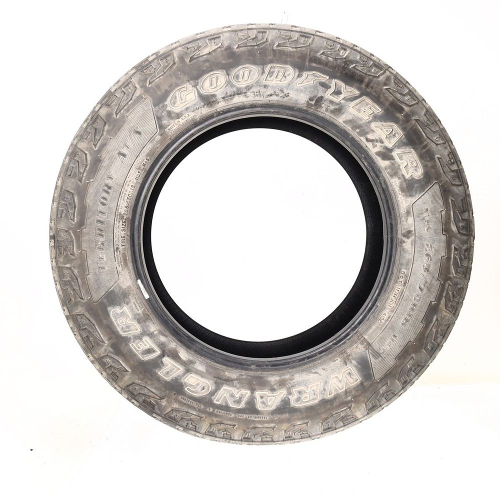 Used 265/70R18 Goodyear Wrangler Territory AT/S 116T - 8/32 - Image 3