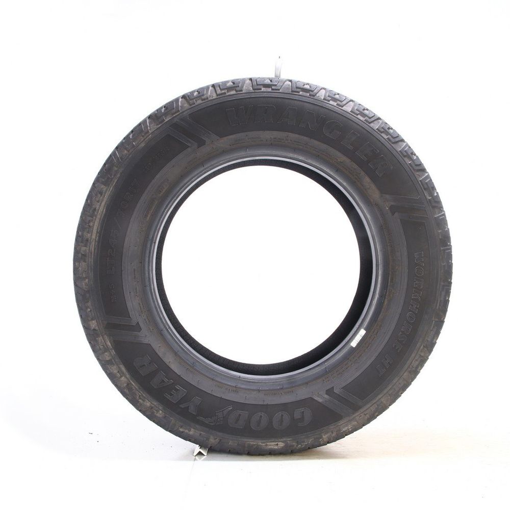 Set of (4) Used LT 245/70R17 Goodyear Wrangler Workhorse HT 119/116R E - 6-6.5/32 - Image 6