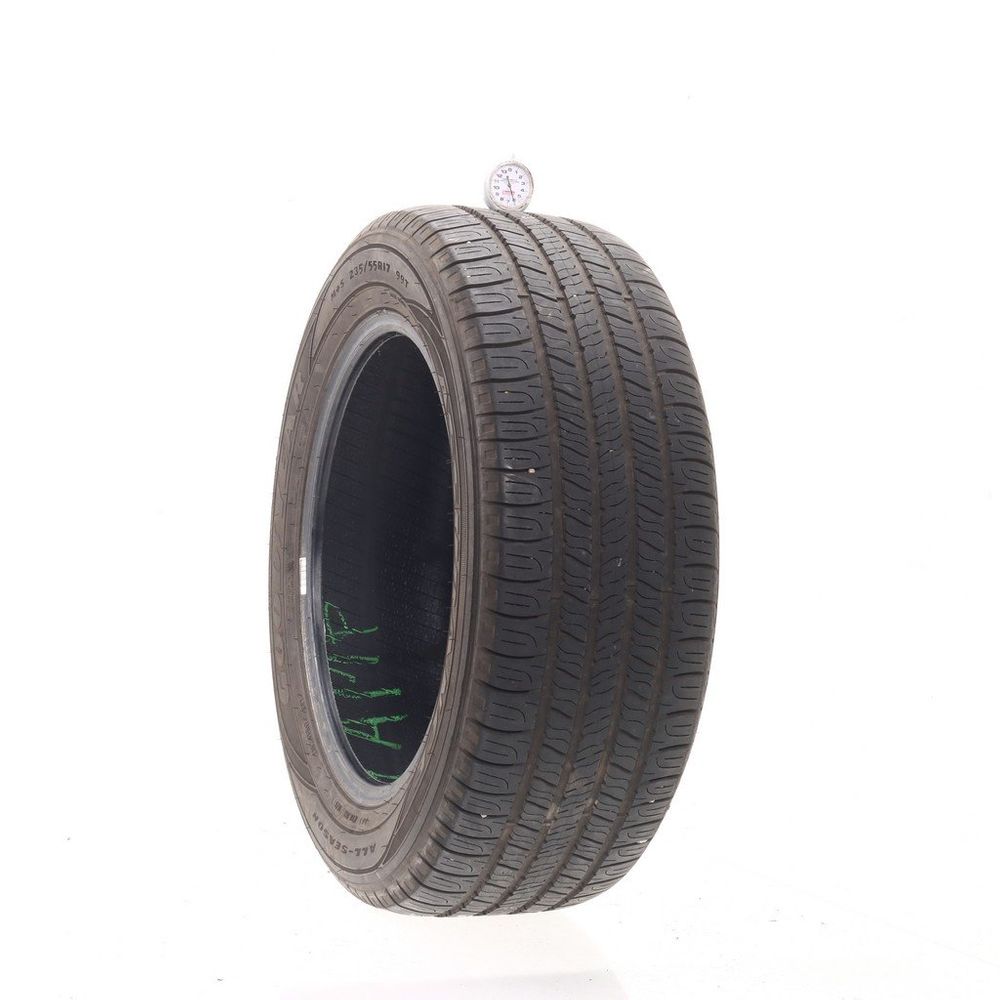 Set of (2) Used 235/55R17 Goodyear Assurance All-Season 99T - 6-7.5/32 - Image 1