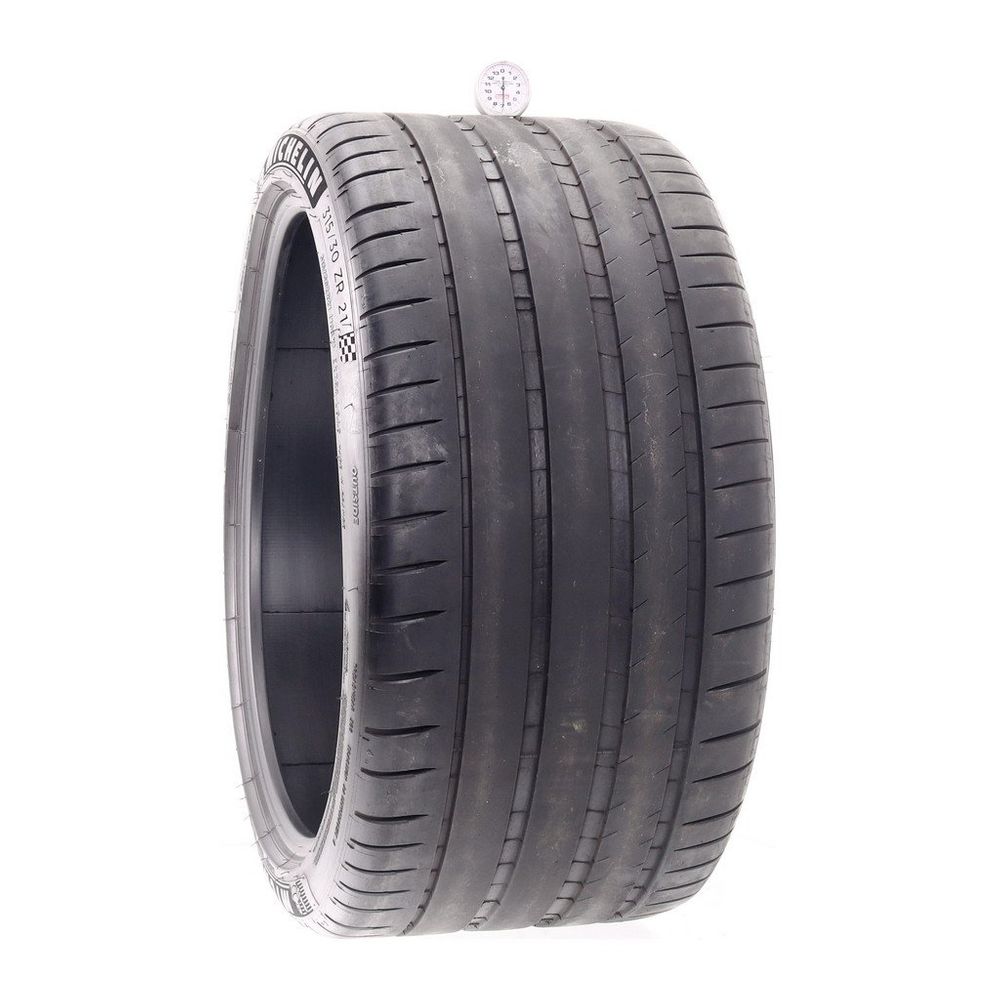 Set of (2) Used 315/30ZR21 Michelin Pilot Sport 4 S ND0 105Y - 7-7.5/32 - Image 1