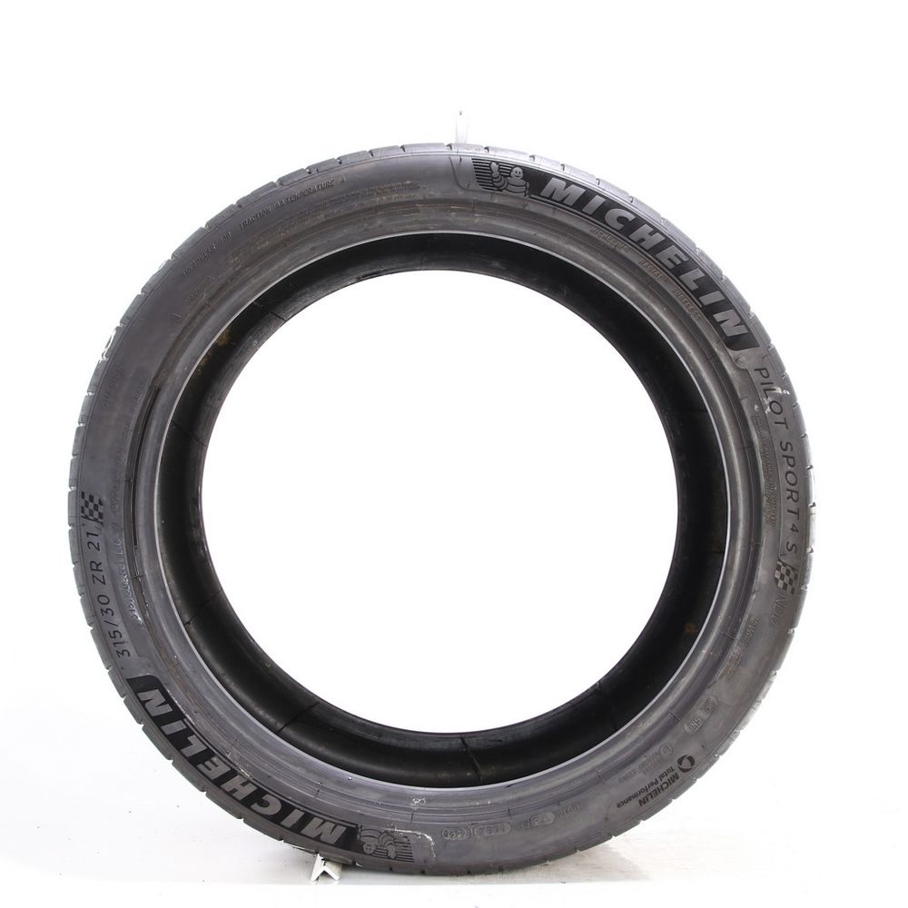 Set of (2) Used 315/30ZR21 Michelin Pilot Sport 4 S ND0 105Y - 7-7.5/32 - Image 6