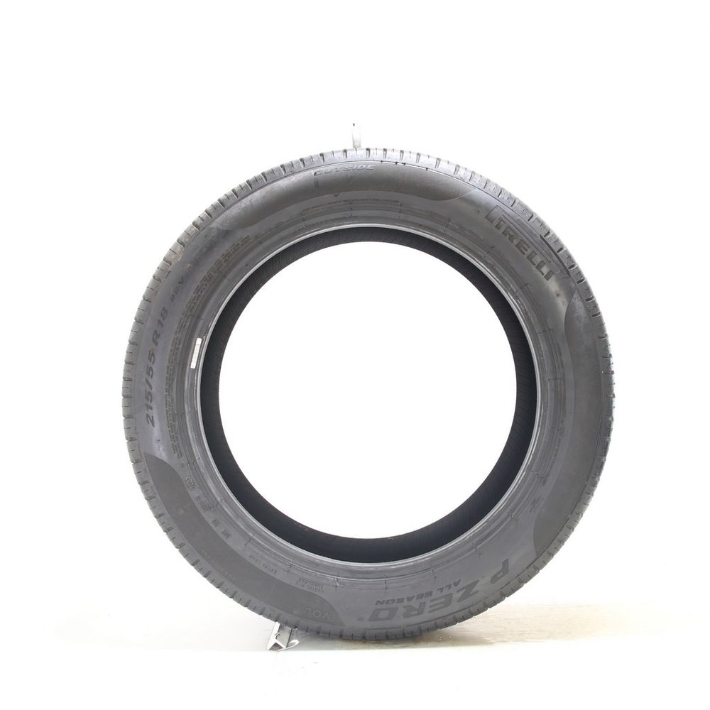 Set of (2) Used 215/55R18 Pirelli P Zero VOL 99V - 7-7.5/32 - Image 3