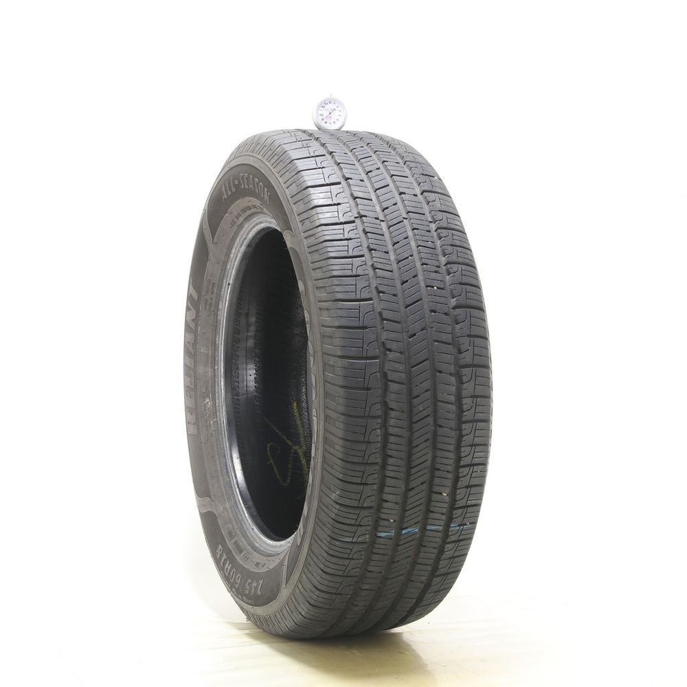 Set of (4) Used 245/60R18 Goodyear Reliant All-season 105V - 8-9.5/32 - Image 4