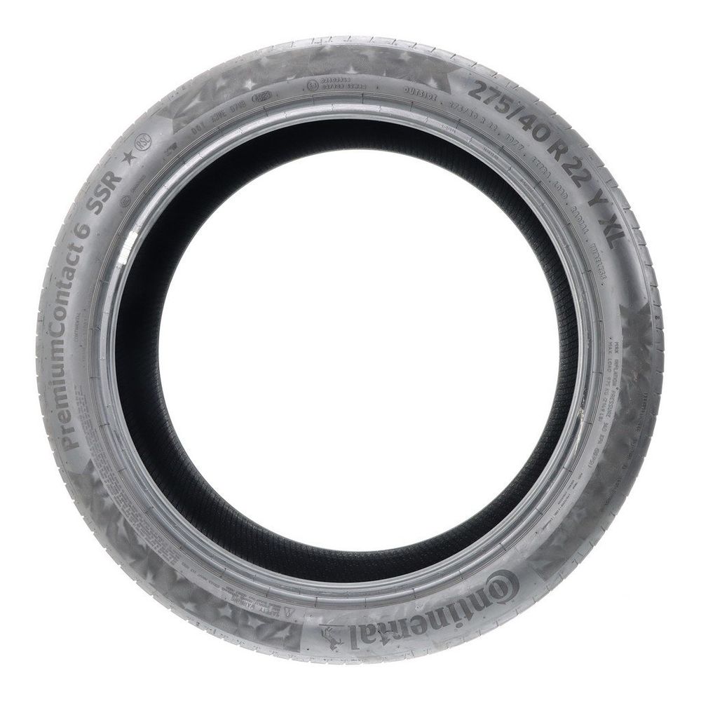 Set of (4) Used 275/40R22 Continental PremiumContact 6 SSR 107Y - 6-7.5/32 - Image 6