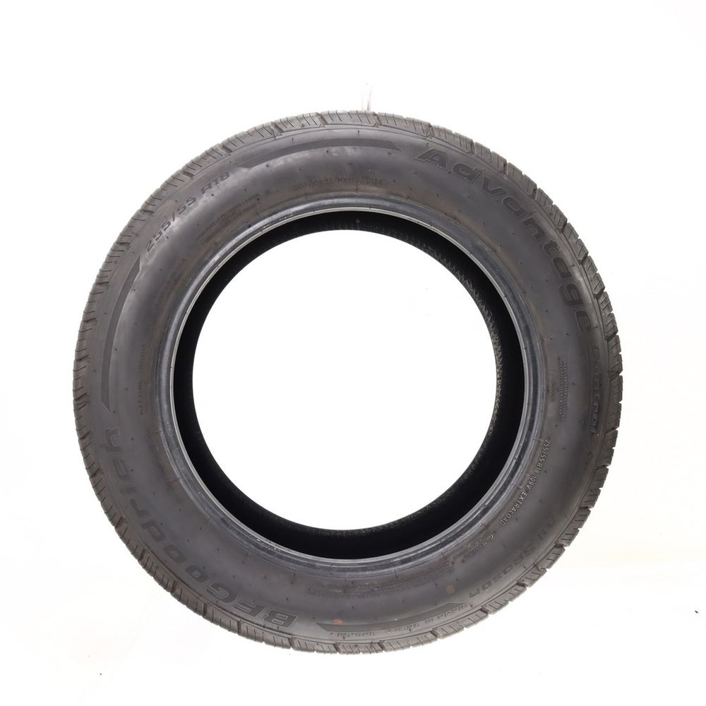 Set of (2) Used 255/55R18 BFGoodrich Advantage Control 109V - 9/32 - Image 3