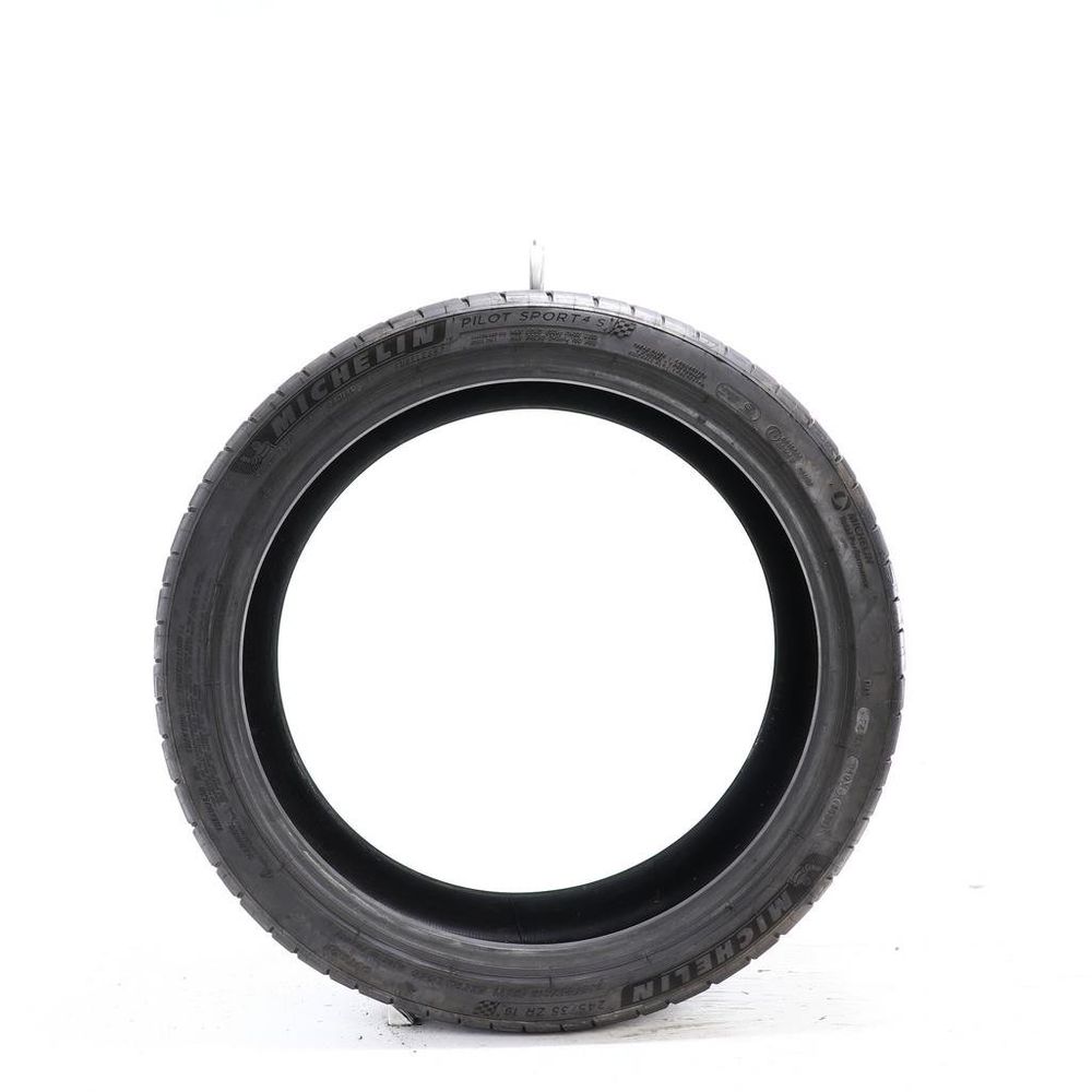Set of (2) Used 245/35ZR19 Michelin Pilot Sport 4 S 93Y - 7-7.5/32 - Image 3