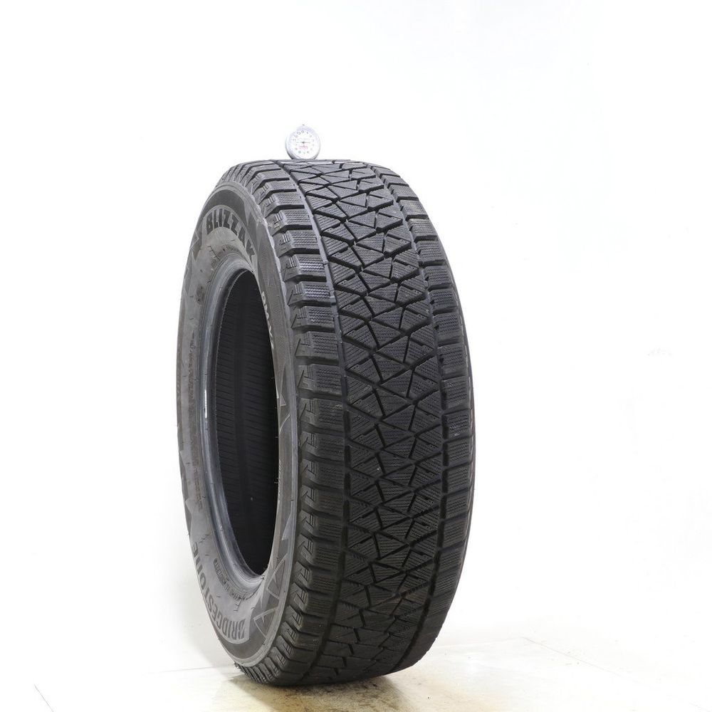 Set of (2) Used 245/65R17 Bridgestone Blizzak DM-V2 107S - 10.5-12/32 - Image 1