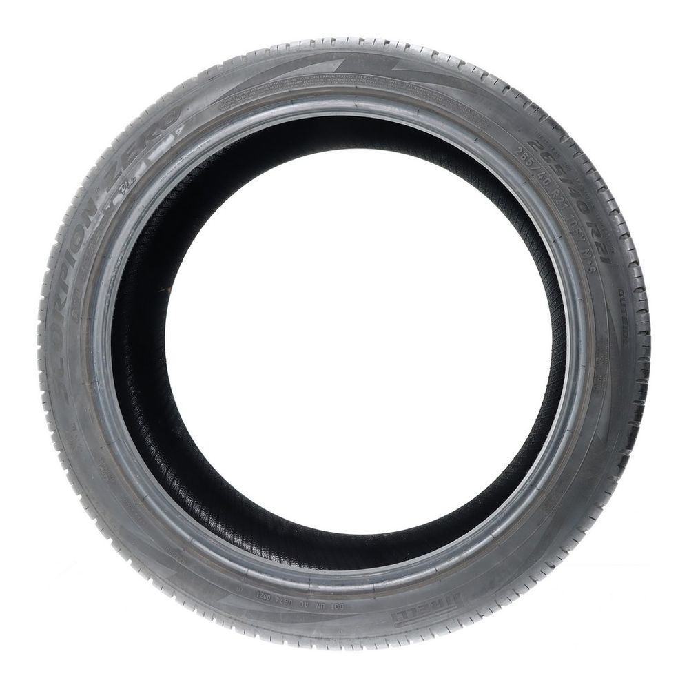Set of (4) Used 265/40R21 Pirelli Scorpion Zero Plus 105Y - 8/32 - Image 3
