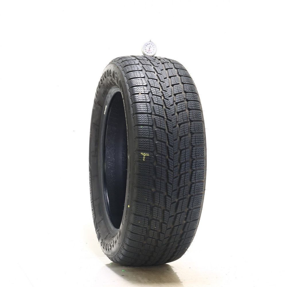 Set of (2) Used 235/55R18 Firestone WeatherGrip 100V - 7.5-8.5/32 - Image 1