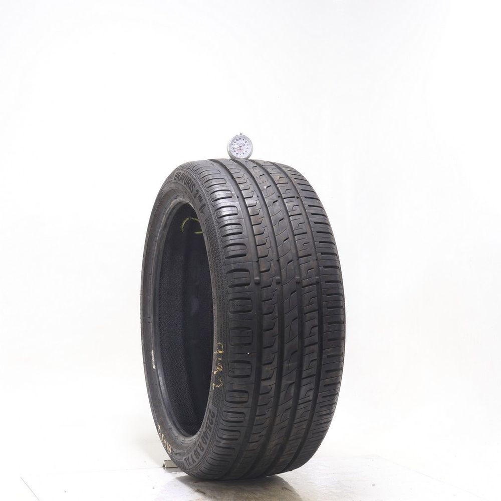 Set of (2) Used 225/40R18 Barum Bravuris 3 HM 92Y - 9.5-10/32 - Image 1