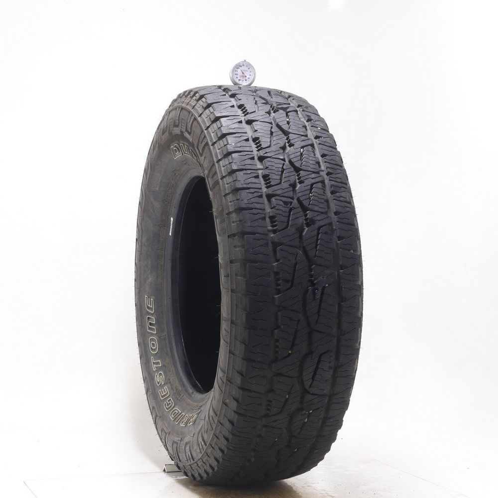 Set of (2) Used LT 265/70R17 Bridgestone Dueler A/T REVO 3 121/118S E - 12/32 - Image 1