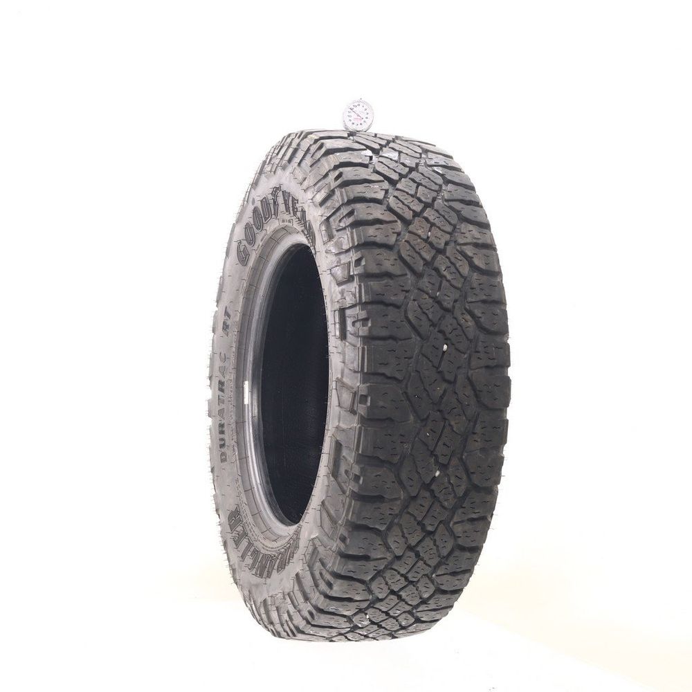 Used LT 245/75R17 Goodyear Wrangler Duratrac RT Kevlar 121/118S E - 11.5/32 - Image 1