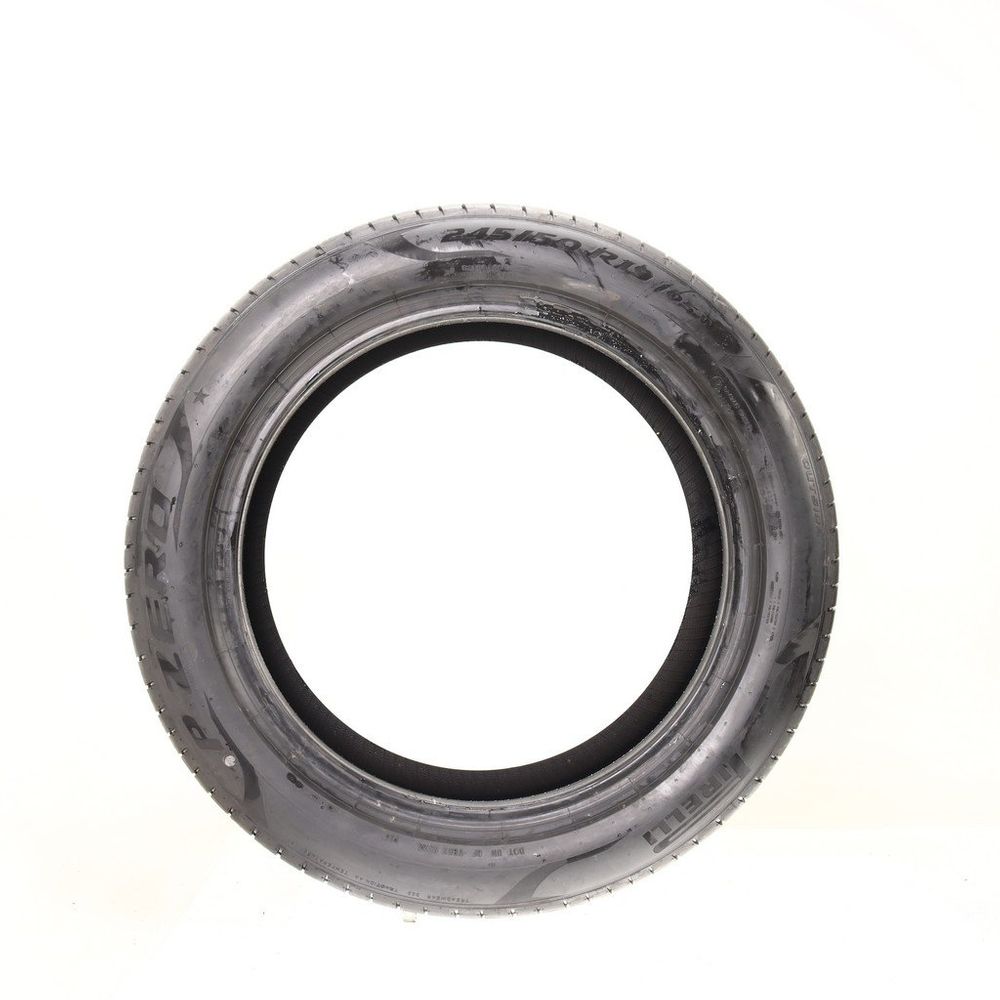 Set of (2) Driven Once 245/50R19 Pirelli P Zero PZ4 105W - 9/32 - Image 3