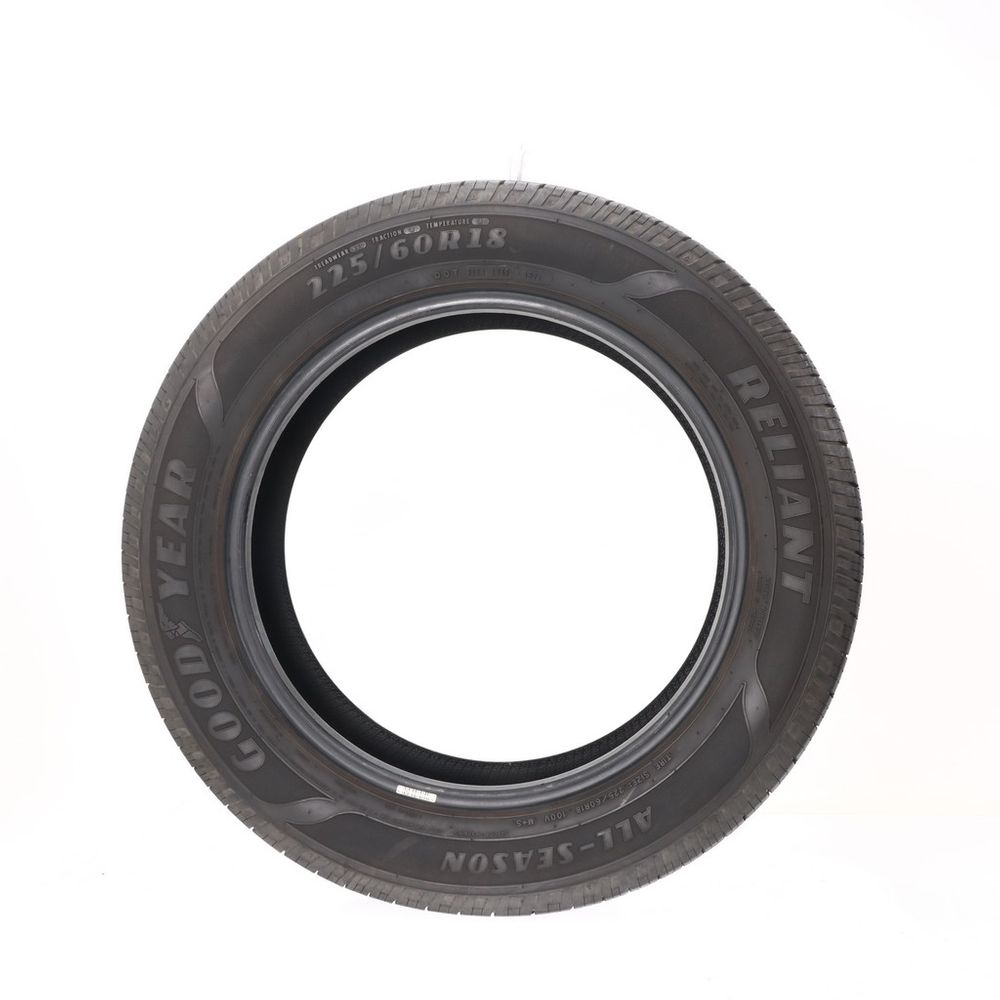 Set of (2) Used 225/60R18 Goodyear Reliant All-season 100V - 5.5-7/32 - Image 3