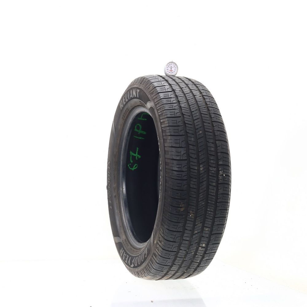 Set of (2) Used 225/60R18 Goodyear Reliant All-season 100V - 5.5-7/32 - Image 4