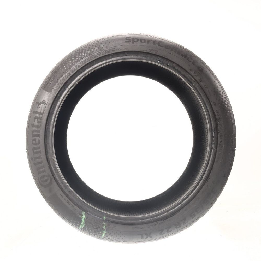 Set of (2) Used 325/35ZR22 Continental SportContact 6 MO1 114Y - 5.5-7/32 - Image 3