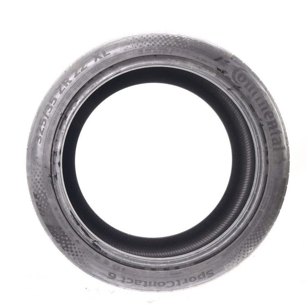 Set of (2) Used 325/35ZR22 Continental SportContact 6 MO1 114Y - 5.5-7/32 - Image 6