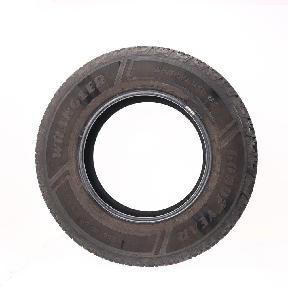 Set of (2) Used LT 265/70R17 Goodyear Wrangler Workhorse HT 121/118R E - 9-10/32 - Image 3