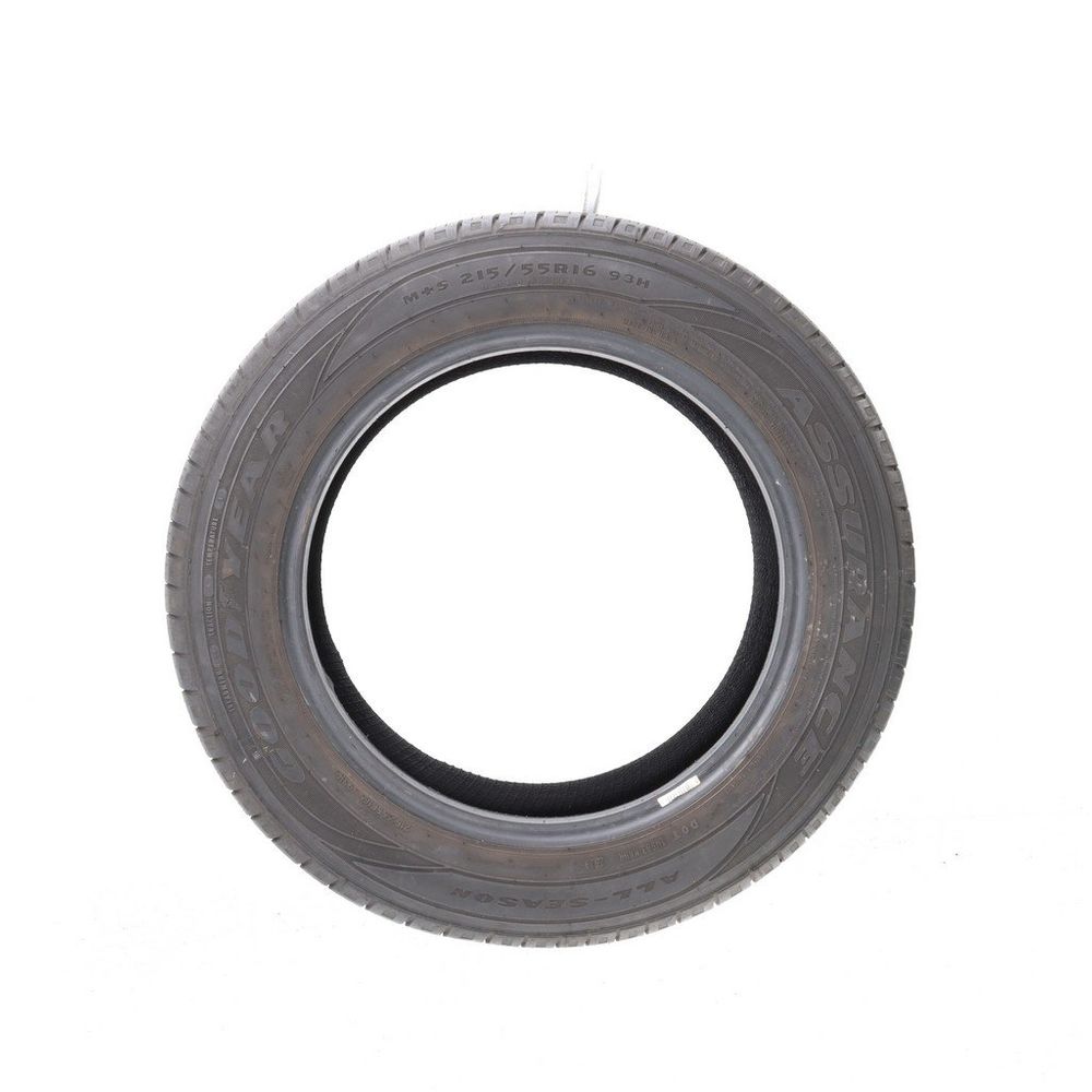 Set of (4) Used 215/55R16 Goodyear Assurance All-Season 93H - 6.5-7.5/32 - Image 6