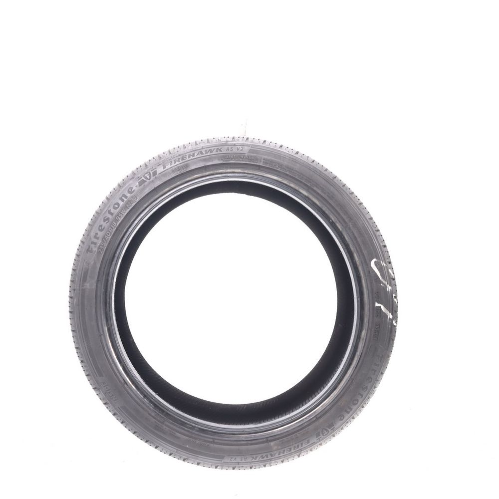 Used 235/40R18 Firestone Firehawk AS V2 95W - 9/32 - Image 3