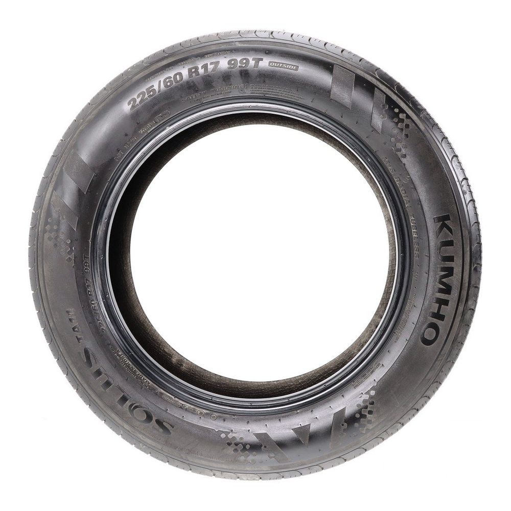 Set of (2) Used 225/60R17 Kumho Solus TA11 99T - 6-7.5/32 - Image 6